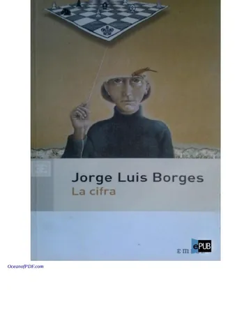 La cifra de Jorge Luis Borges, portada del libro