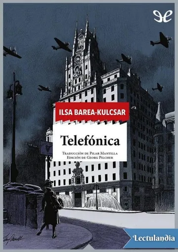 Telefónica de Ilsa Barea-Kulcsar, portada del libro
