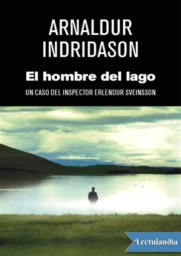 El hombre del lago de Arnaldur Indridason, portada del libro