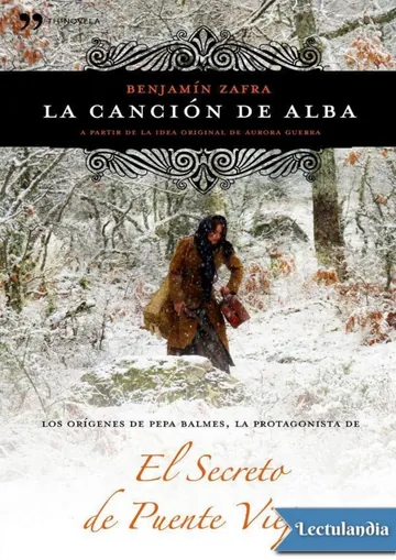 La canción de Alba de Benjamín Zafra, portada del libro