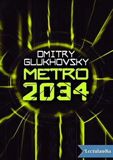 Metro 2034 de Dmitry Glukhovsky, portada del libro