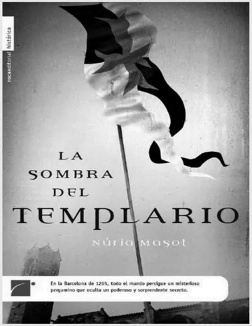 La sombra del templario de Nuria Masot, portada del libro