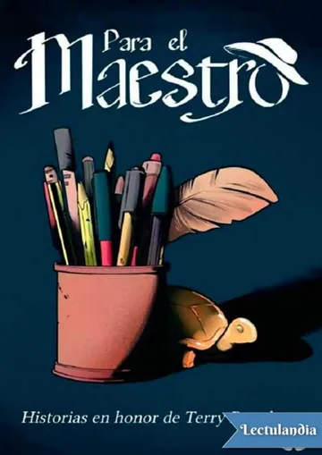 Para el maestro: historias en honor de Terry Pratchett de AA. VV., portada del libro