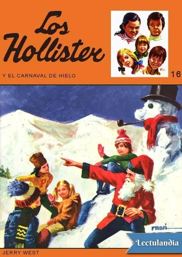 Los Hollister y el carnaval de hielo de Jerry West, portada del libro