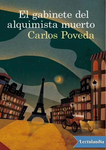 El gabinete del alquimista muerto de Carlos Poveda, portada del libro