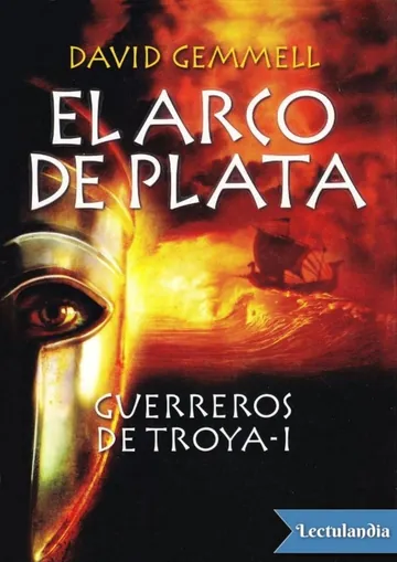 El arco de plata de David Gemmell, portada del libro