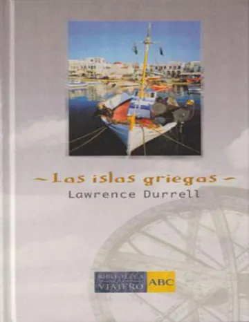 Las islas griegas de Lawrence Durrell, portada del libro
