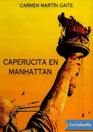 Caperucita en Manhattan de Carmen Martín Gaite, portada del libro
