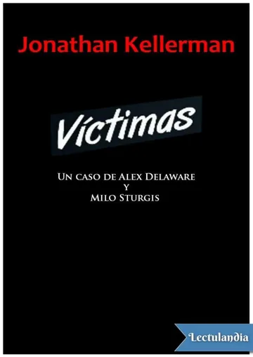 Víctimas de Jonathan Kellerman, portada del libro
