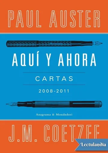 Aquí y ahora de Paul Auster, portada del libro
