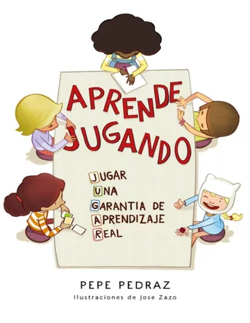 Aprende jugando de Pepe Pedraz, portada del libro