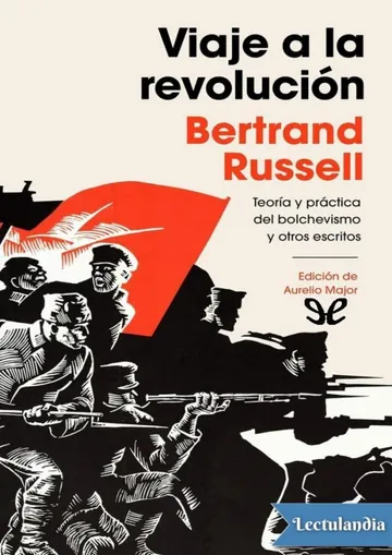 Viaje a la revolución de Bertrand Russell, portada del libro