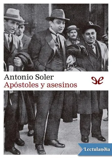 Apóstoles y asesinos de Antonio Soler, portada del libro
