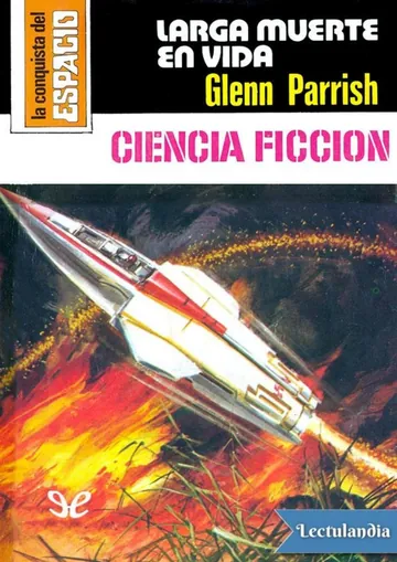 Larga muerte en vida de Glenn Parrish, portada del libro