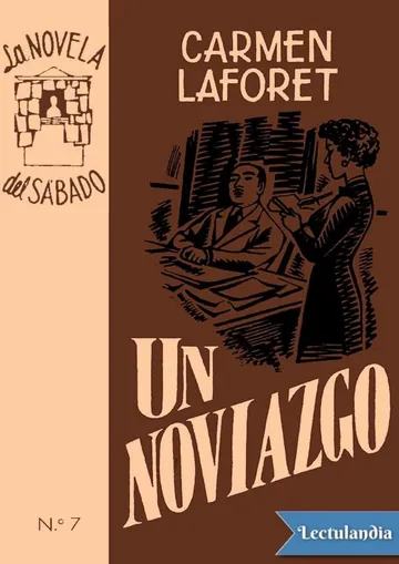Un noviazgo de Carmen Laforet, portada del libro