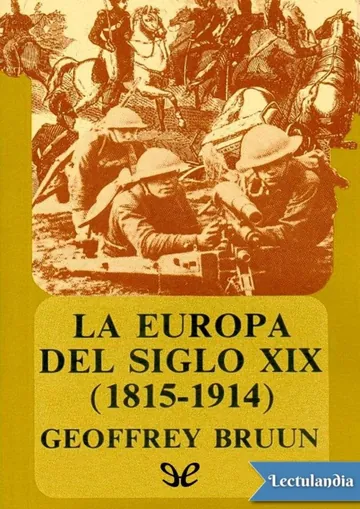 La Europa del siglo XIX (1815-1914) de Geoffrey Bruun, portada del libro