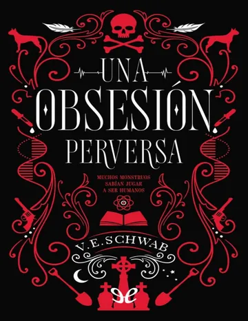 Una obsesión perversa de V. E. Schwab, portada del libro