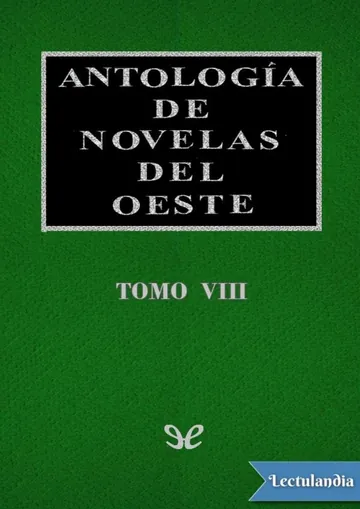 Antología de novelas del Oeste Vol. VIII de AA. VV., portada del libro