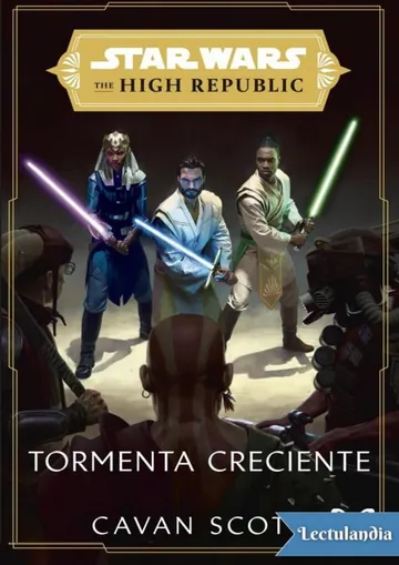 Tormenta creciente de Cavan Scott, portada del libro