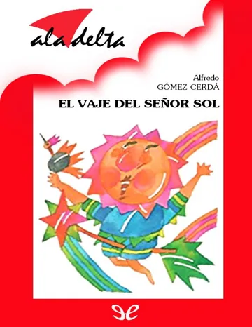 El viaje del señor Sol de Alfredo Gómez Cerdá, portada del libro