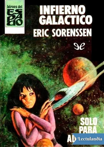 Infierno galáctico de Eric Sorenssen, portada del libro
