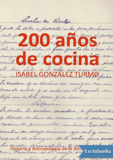 200 Años de cocina de Isabel González Turmo, portada del libro
