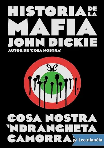 Historia de la Mafia de John Dickie, portada del libro