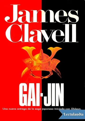 Gai-jin de James Clavell, portada del libro