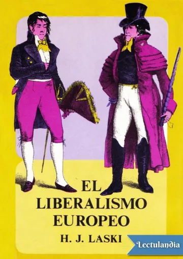 El liberalismo europeo de Harold Joseph Laski, portada del libro