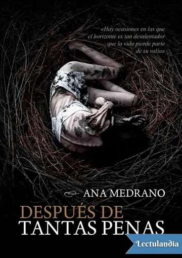 Después de tantas penas de Ana Medrano, portada del libro