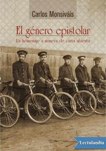 El género epistolar de Carlos Monsiváis, portada del libro