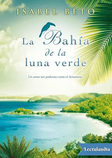 La bahía de la luna verde de Isabel Beto, portada del libro
