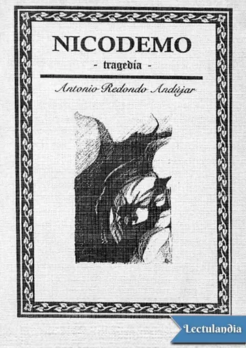 Nicodemo -tragedia- de Antonio Redondo Andújar, portada del libro