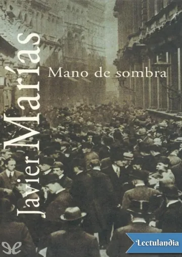 Mano de sombra de Javier Marías, portada del libro