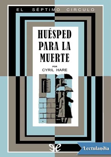 Huésped para la muerte de Cyril Hare, portada del libro