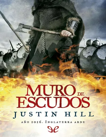 Muro de escudos de Justin Hill, portada del libro