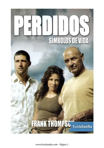 Símbolos de vida de Frank Thompson, portada del libro