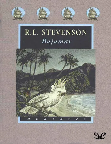 Bajamar de Robert Louis Stevenson, portada del libro