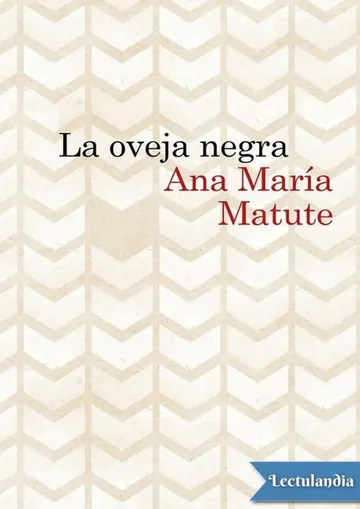 La oveja negra de Ana María Matute, portada del libro