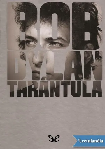 Tarántula de Bob Dylan, portada del libro
