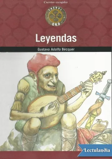 Leyendas (Cuentos escogidos) de Gustavo Adolfo Bécquer, portada del libro