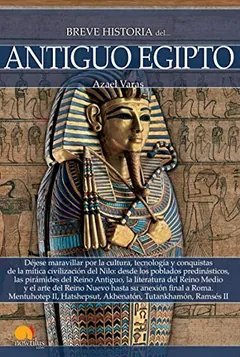 Breve historia del antiguo Egipto de Azael Varas, portada del libro