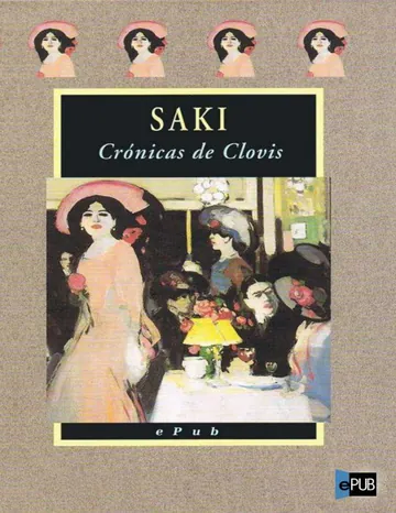 Crónicas de Clovis de Saki, portada del libro