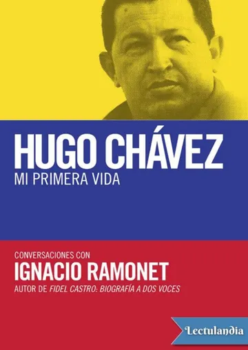 Hugo Chávez de Ignacio Ramonet, portada del libro