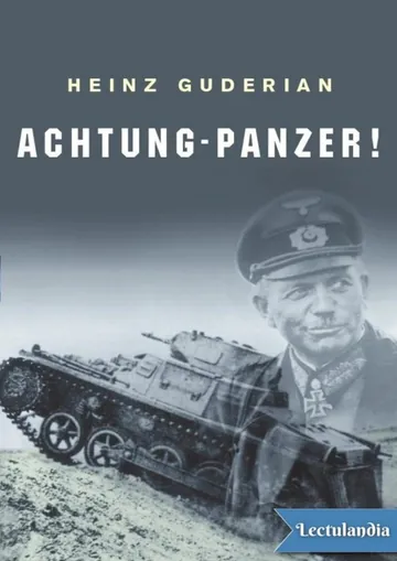 Achtung-Panzer! de Heinz Guderian, portada del libro