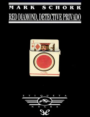 Red Diamond, detective privado de Mark Schorr, portada del libro