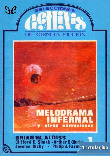 Melodrama infernal y otras narraciones de AA. VV., portada del libro