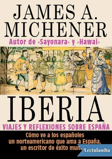 Iberia de James A. Michener, portada del libro