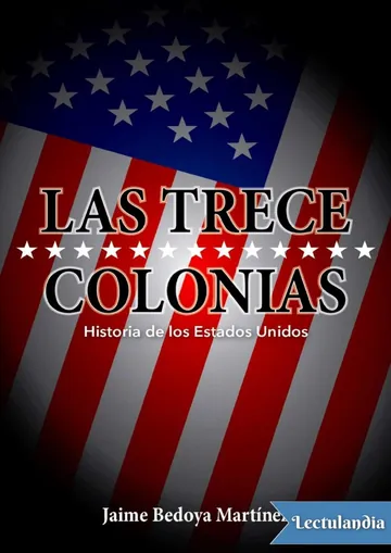 Las trece colonias de Jaime Bedoya Martínez, portada del libro