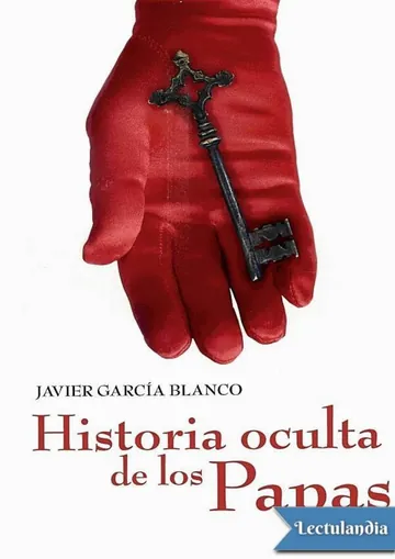 Historia oculta de los Papas de Javier García Blanco, portada del libro